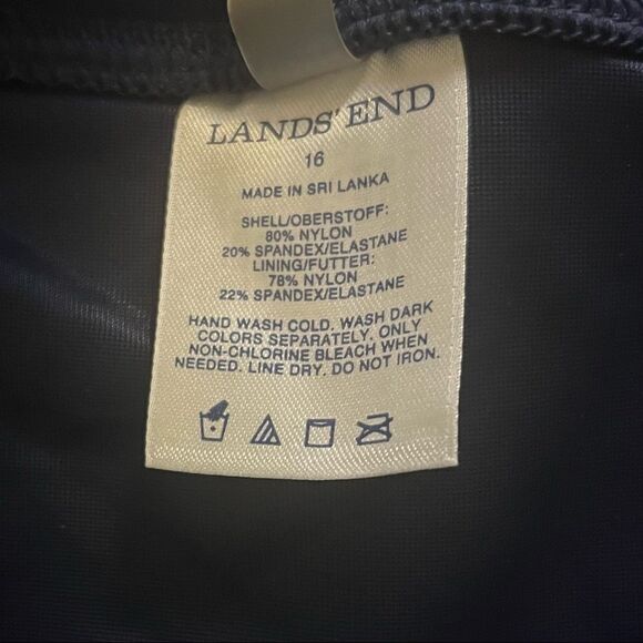 LANDS’ End | Navy Swimsuit Skirt Bottom - Picture 2 of 5